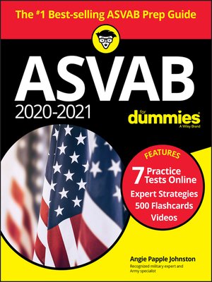 cover image of 2020 / 2021 ASVAB For Dummies with Online Practice